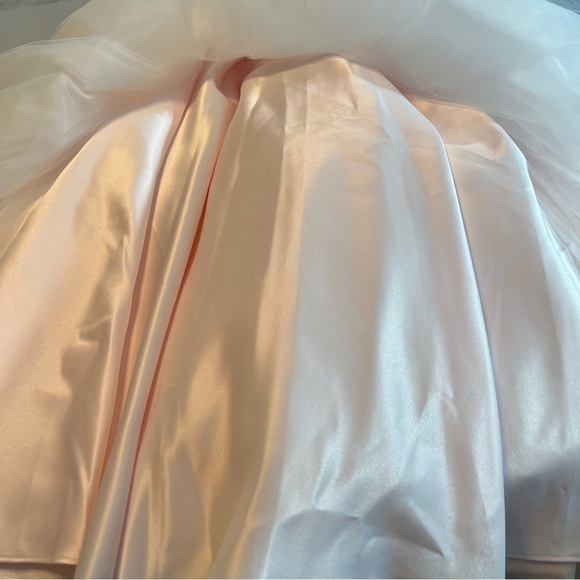 Joan Calabrese from Mon Cheri Girls' 14 Pink Ethereal Dress Flower Girl Glinda - Picture 13 of 14